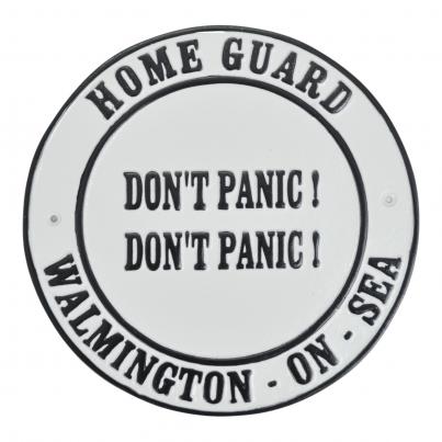 Home Guard Don't Panic - Cast Iron