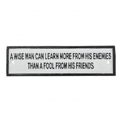 A Wise Man - Cast Iron