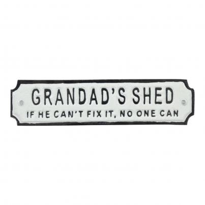 Grandad's Shed - Cast Iron