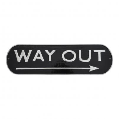 Way Out - Cast Aluminium