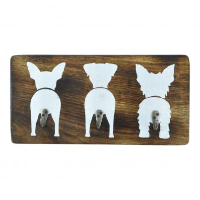 3 Dogs Wall Hook