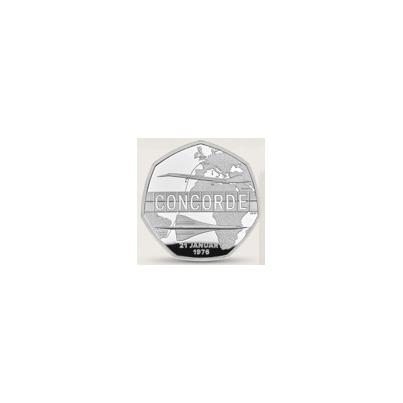Concorde 50th Anniversary Plaque - Aluminium