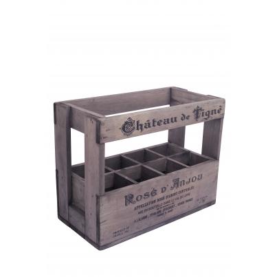Wine Crate for 8 Bottles - Chateau de Tigne
