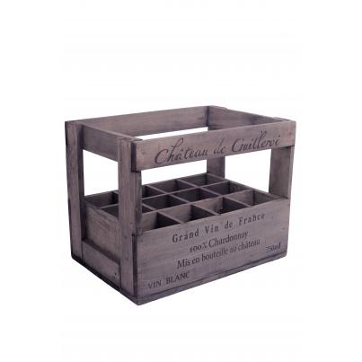 Wine Crate for 12 Bottles - Chateau de Guilleroi