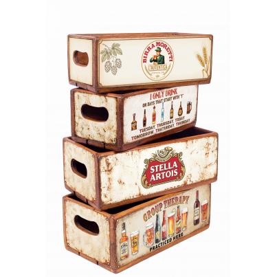 Set of 4 Rectangular Boxes - Group Therapy
