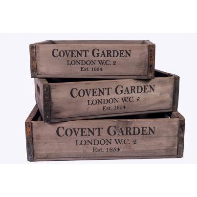 Set of 3 Covent Garden Boxes