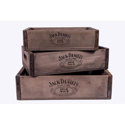 Set of 3 Jack Daniels Boxes