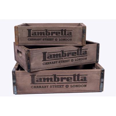 Set of 3 Lambretta Boxes