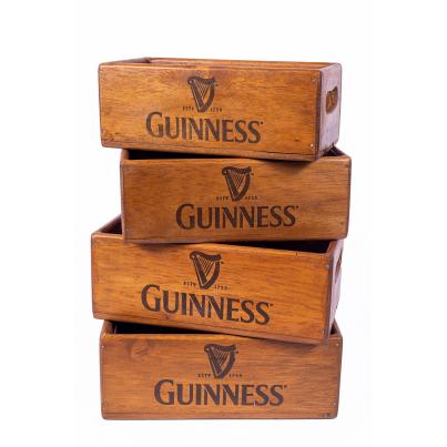 Set of 4 Rectangular Boxes - Guinness