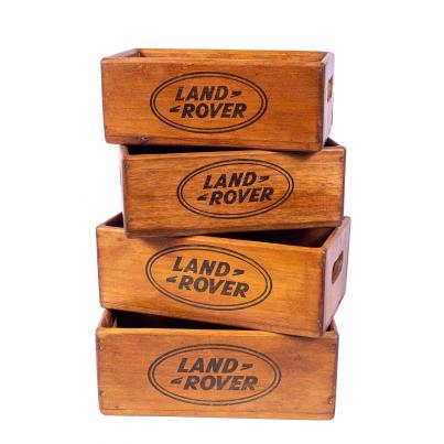 Set of 4 Rectangular Boxes - Land Rover