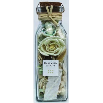 Fresh Diried Exotic Mix in Glass Jar - Green Jasmine
