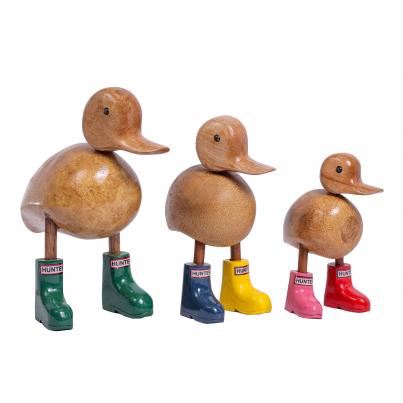 Duck Set of 3 - Hunter Wellies