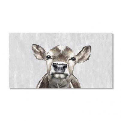 Jersey Girl Cow Canvas Print