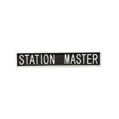 Station Master Plaque