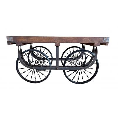 Iron and Wood Cart