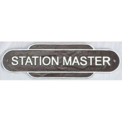 Station Master Plaque