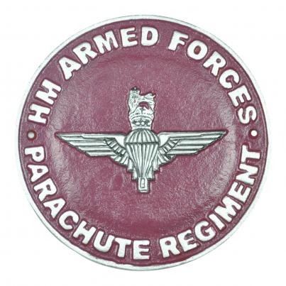 HM Armed Forces Parachute Regiment Plaque