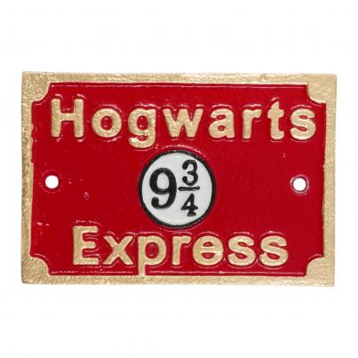 Hogwarts Express Wall Plaque - Cast Iron