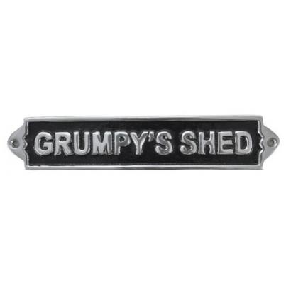 Grumpy's Shed Plaque