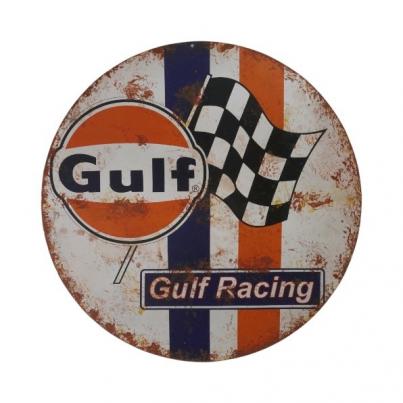 Gulf Racing Tin Sign
