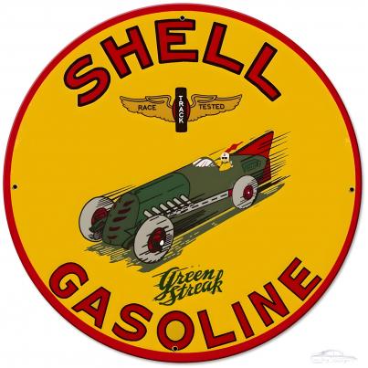Shell Gasoline Tin Sign