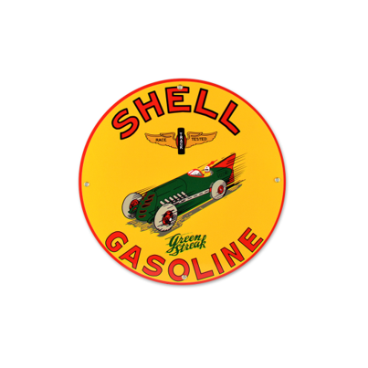 Shell Gasoline Tin Sign