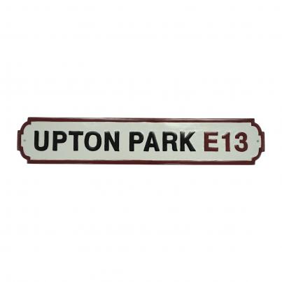 UPTON PARK E13 WALL PLAQUE