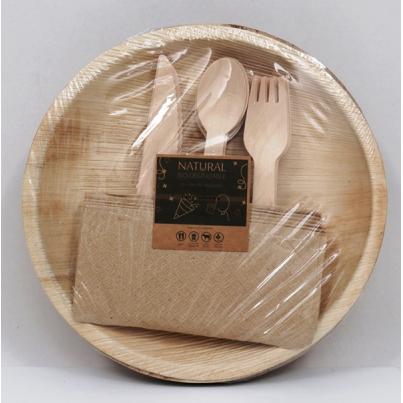 Areca Leaf Biodegradable Plarty Pack 9inch Plates
