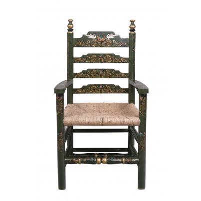 Green Fountain Design Wooden Arm Chair