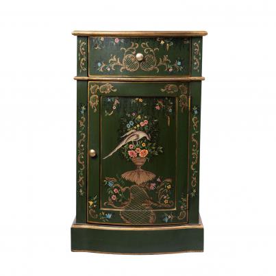 Green Fountain Design Curved Bedside