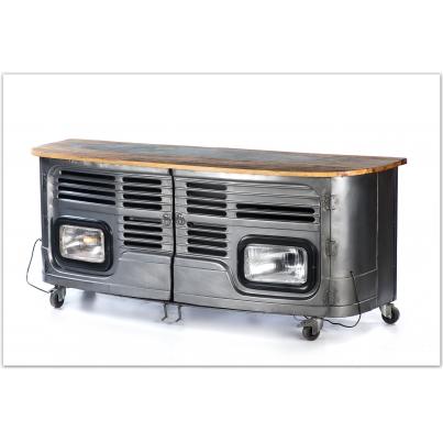 Upcycled Truck Front TV Unit