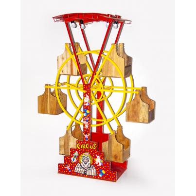 Industrial Style Ferris Wheel Wine Bottle Holder 1.8m Tall