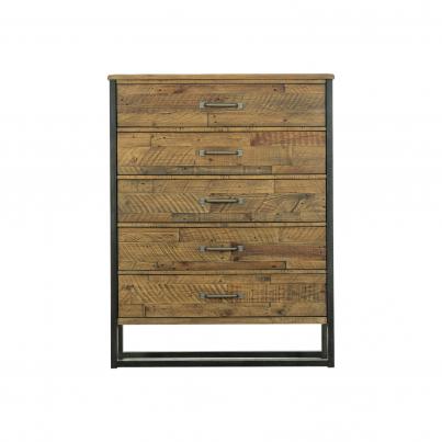 5 Drawer Chest with metal legs