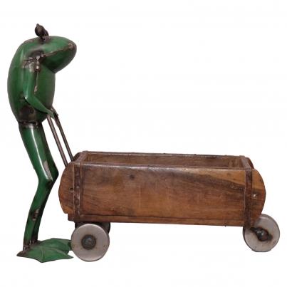 Wheelbarrow Frog Brick Mould
