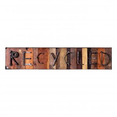 Recycled Sign