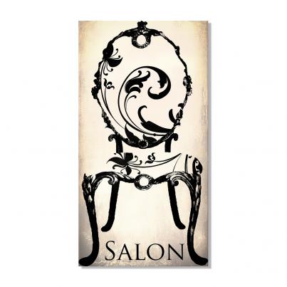 Salon Chair Canvas Print