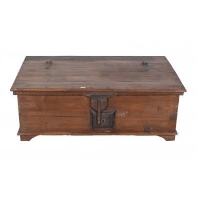 Antique Trunk with Lift Top