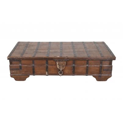 Antique Trunk with Lift Top