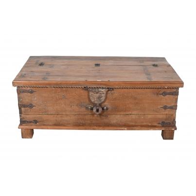 Antique Trunk with Lift Top