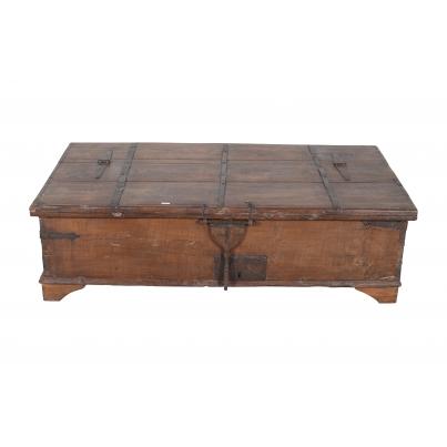 Antique Trunk with Lift Top