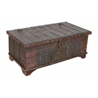 Antique Trunk with Lift Top