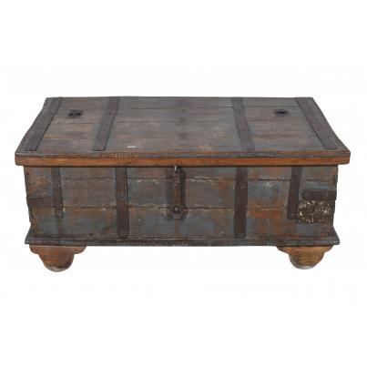 Antique Trunk with Lift Top