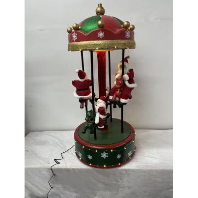 60cm Moving Collapsible Carousel with Music