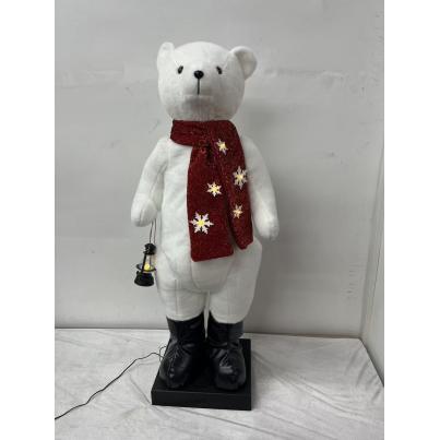 110cm Moving Collapsible Bear with Music and Lights
