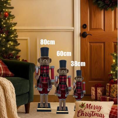 60cm Nutcracker Bear