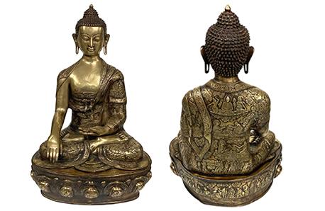 Brass Buddhist Statues from Nepal